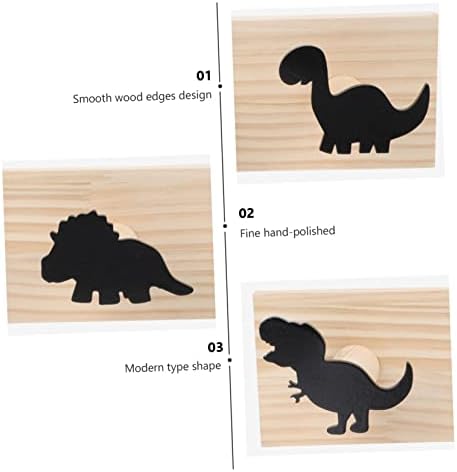 Dinosaur Wooden Row Hook