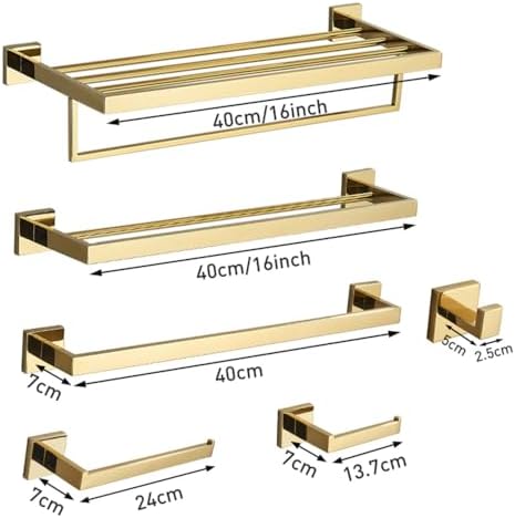 Golden paper holder_set