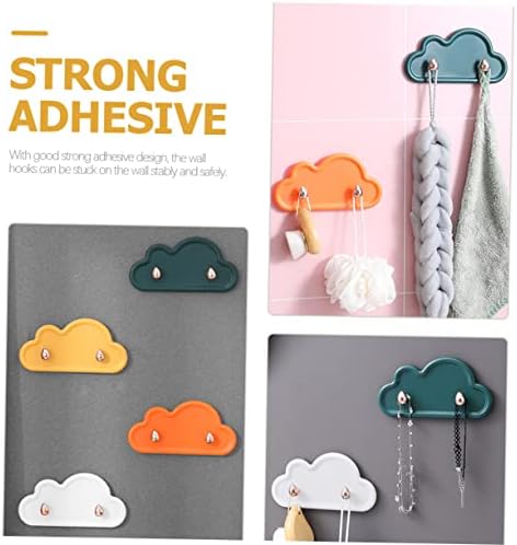 ARTIBETTERCloud Key Hook Durable Smooth Wall Hanging for Towels More