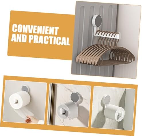 Gadpiparty Wall-Mounted Toilet Paper Holder Organized Bathroom Space