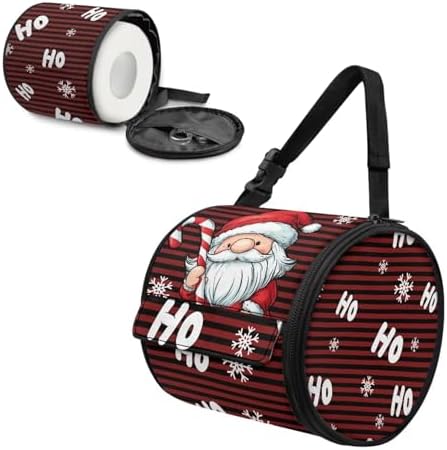 ZDCUSTOM Santa Claus Camping Toilet Paper Holder