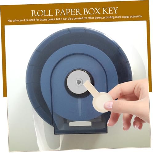 Get 4-Pack of Stainless Steel Toiletry Dispenser Keys