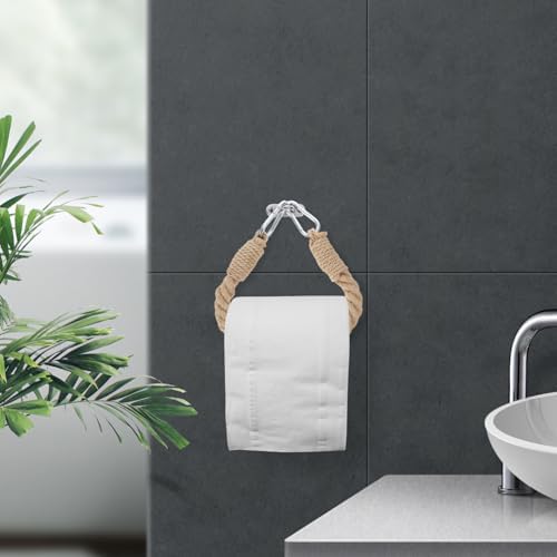 Sturdy 304 Steel Toilet Paper Hanger Farmhouse Design