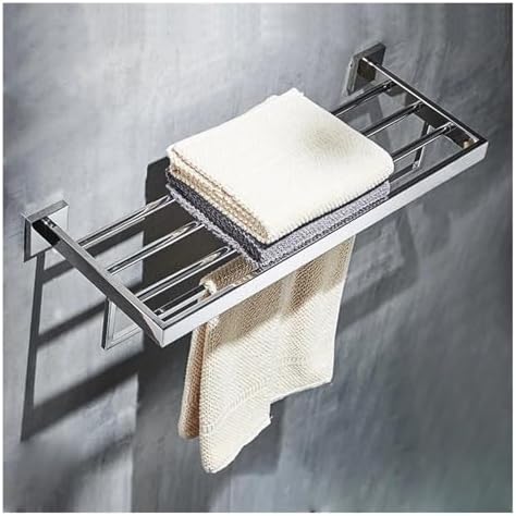 Chromized Polished Towel Rack for Bathroom