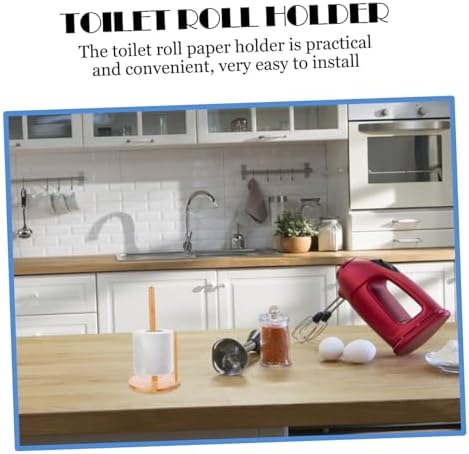 JECOMPRIS Toilet Paper Holder Stand Space-Saving Easy to Install