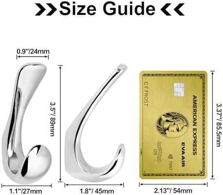 Durable Towel Robe Hooks with Premium Finish
