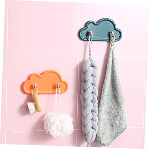 Angoily 4-Pack Adhesive Bathroom Wall Hangers