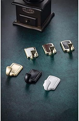 KIZQYN 6-Piece Bathroom Robe Towel Hook Set for Home Organization