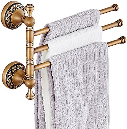 Antique Brass Towel Rail