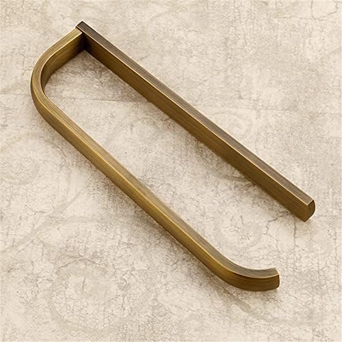 Home Retro Towel Rack Antique Brass Solid Brass Towel Holder