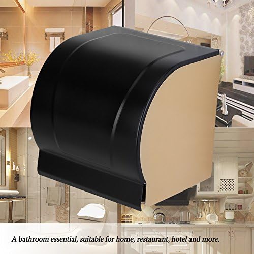 Space-Mounted Aluminum Toilet Paper Holder NATUDECO