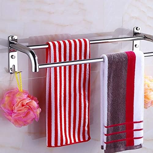 Sturdy Stainless Steel Towel Rack for Efficient Storage in Kitchens Bathrooms
