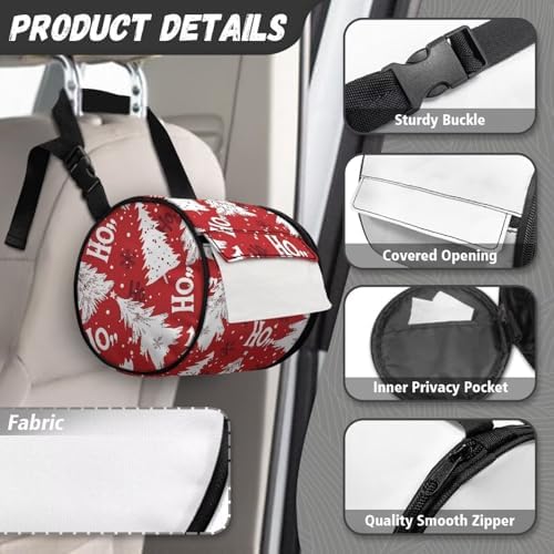 GLENLCWE Compact Portable Toilet Paper Holder for Travel and More