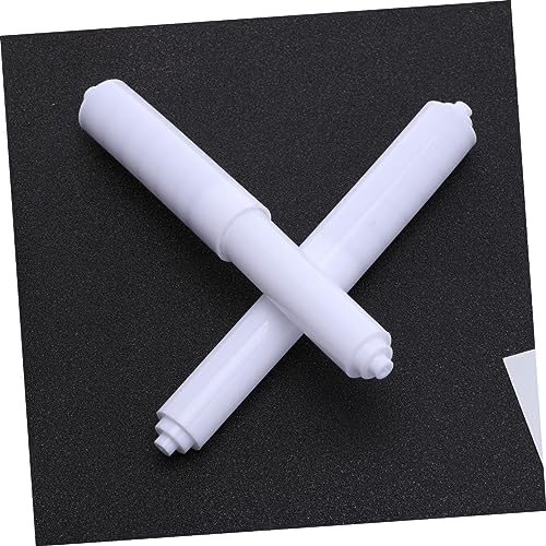 High-Quality Toilet Paper Holder Extension 2Pack White