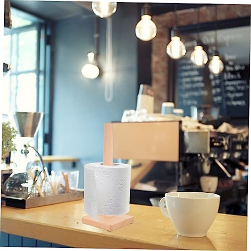 Elegant Wood Toiletpaper Holder