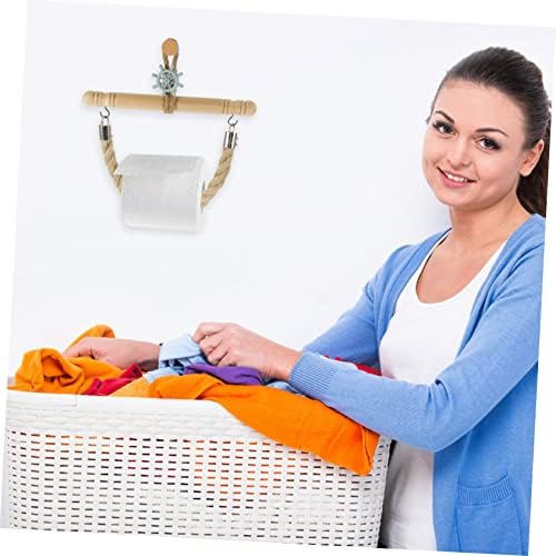 Sunbathe Your Bathroom Sustainable Rattan Toilet Paper Holder