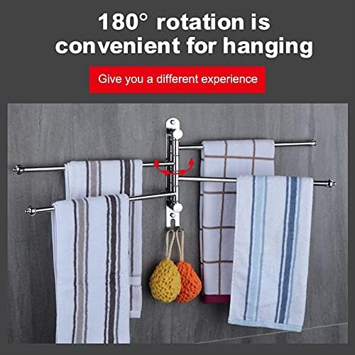 Stainless Steel T-Bar Towels Holder for Small Bathrooms