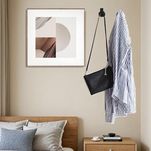 Sturdy Robe Towel Hooks 4-Packs - Durable Wall-Mounted Coats Sponges Hook