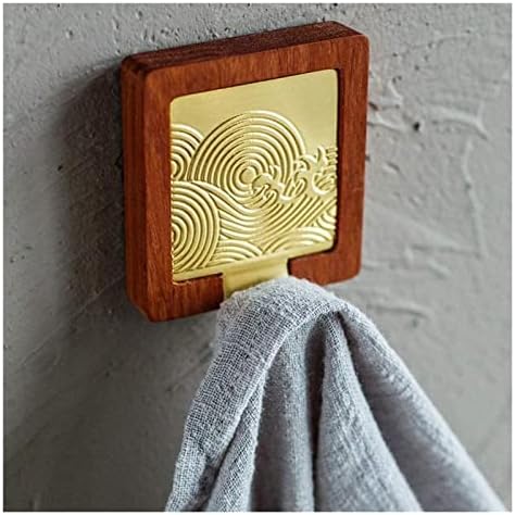 Single Bathroom Towel Hook with Art Deco Design