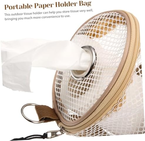 STOBAZA Camping Toilet Paper Holder Portable Stylish for Cars Beyond