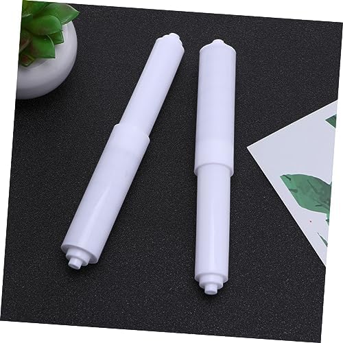 High-Quality Toilet Paper Holder Extension 2Pack White