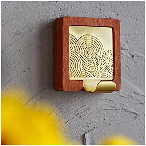 Single Bathroom Towel Hook with Art Deco Design