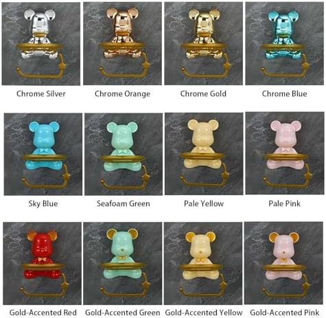 DIY Adorable Bear Toilet Paper Holder with Storage