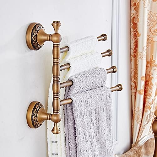 ANTIQUE BRASS TOUGH TOWEL RAIL