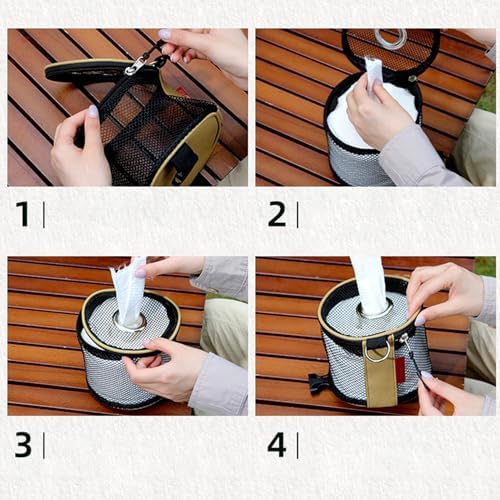 GLANSI Camping Toilet Paper Holder