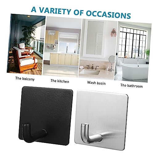 Sturdy Multi-Use Adhesive Hooks for Bathroom Beyond