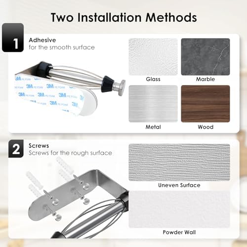 Stainless Steel Toilet Paper Holder Silver