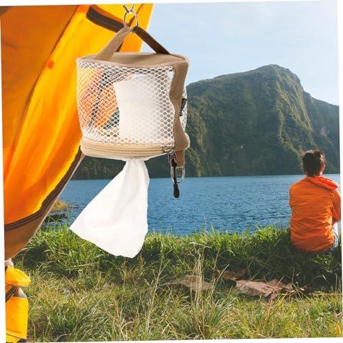 Luxshiny Portable Hanging Toilet Paper Holder