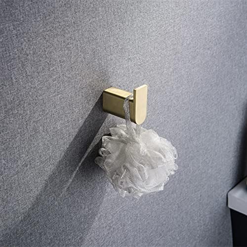 Wall-Mounted Brushed Gold Stainless Steel Towel Paper Holder