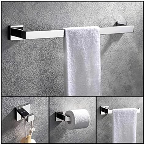 Chromized Polished Towel Rack for Bathroom