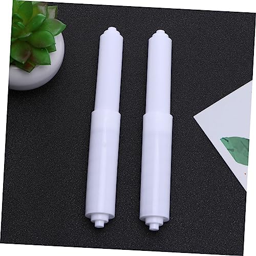 High-Quality Toilet Paper Holder Extension 2Pack White