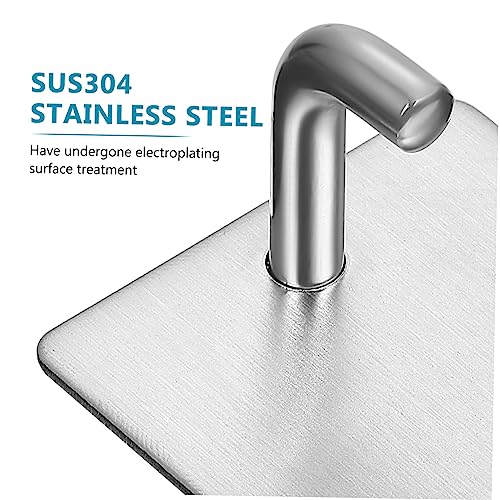 Sturdy Multi-Use Adhesive Hooks for Bathroom Beyond