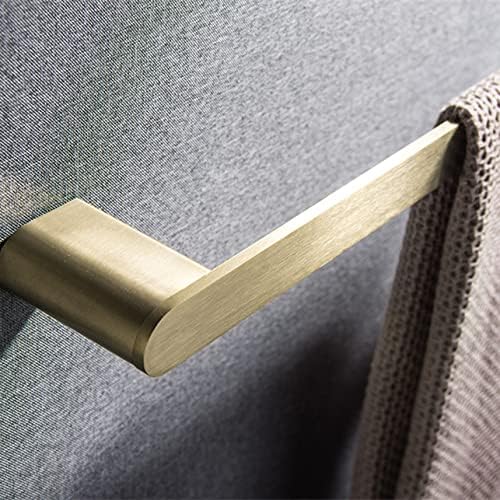 Brushed Gold Stainless Steel Bathroom Towel Bar Paper Holder Kit
