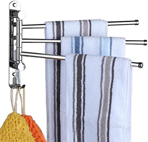Stainless Steel T-Bar Towels Holder for Small Bathrooms