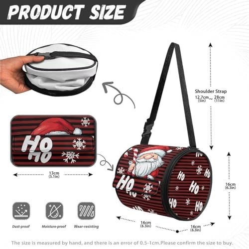 ZDCUSTOM Santa Claus Camping Toilet Paper Holder