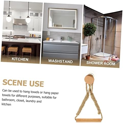 Stylish Rustic Toilet Paper Holder for Bathroom Kitchen