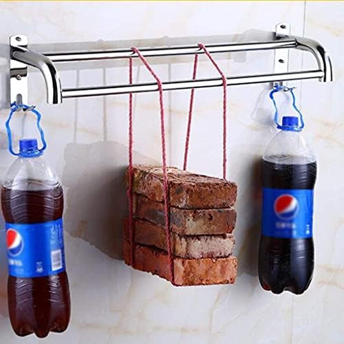 Sturdy Stainless Steel Towel Rack for Efficient Storage in Kitchens Bathrooms