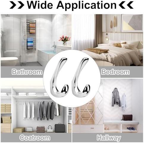 Durable Towel Robe Hooks with Premium Finish