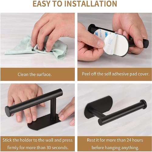 GOUUN Adhesive Toilet Paper Holder
