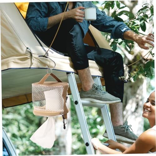 PAMINGono Hanging Toilet Paper Holder Bag