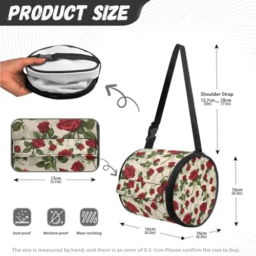 Sturdy Folding Rose Toilet Paper Holder for Cars