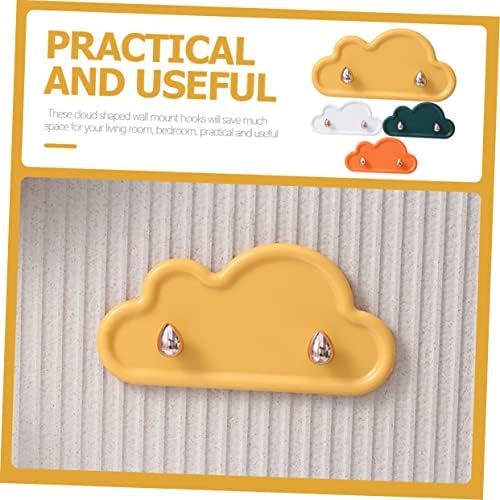 ARTIBETTERCloud Key Hook Durable Smooth Wall Hanging for Towels More