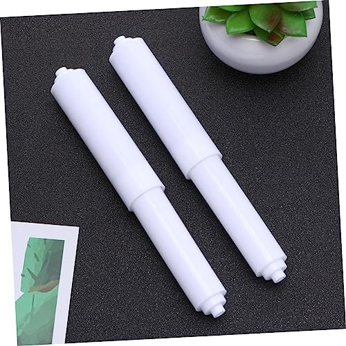 High-Quality Toilet Paper Holder Extension 2Pack White