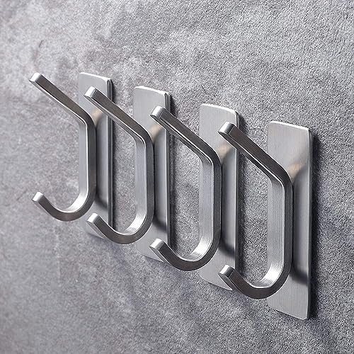 Towel Hooks 304 Stainless Steel Double Wall Hanger Gym