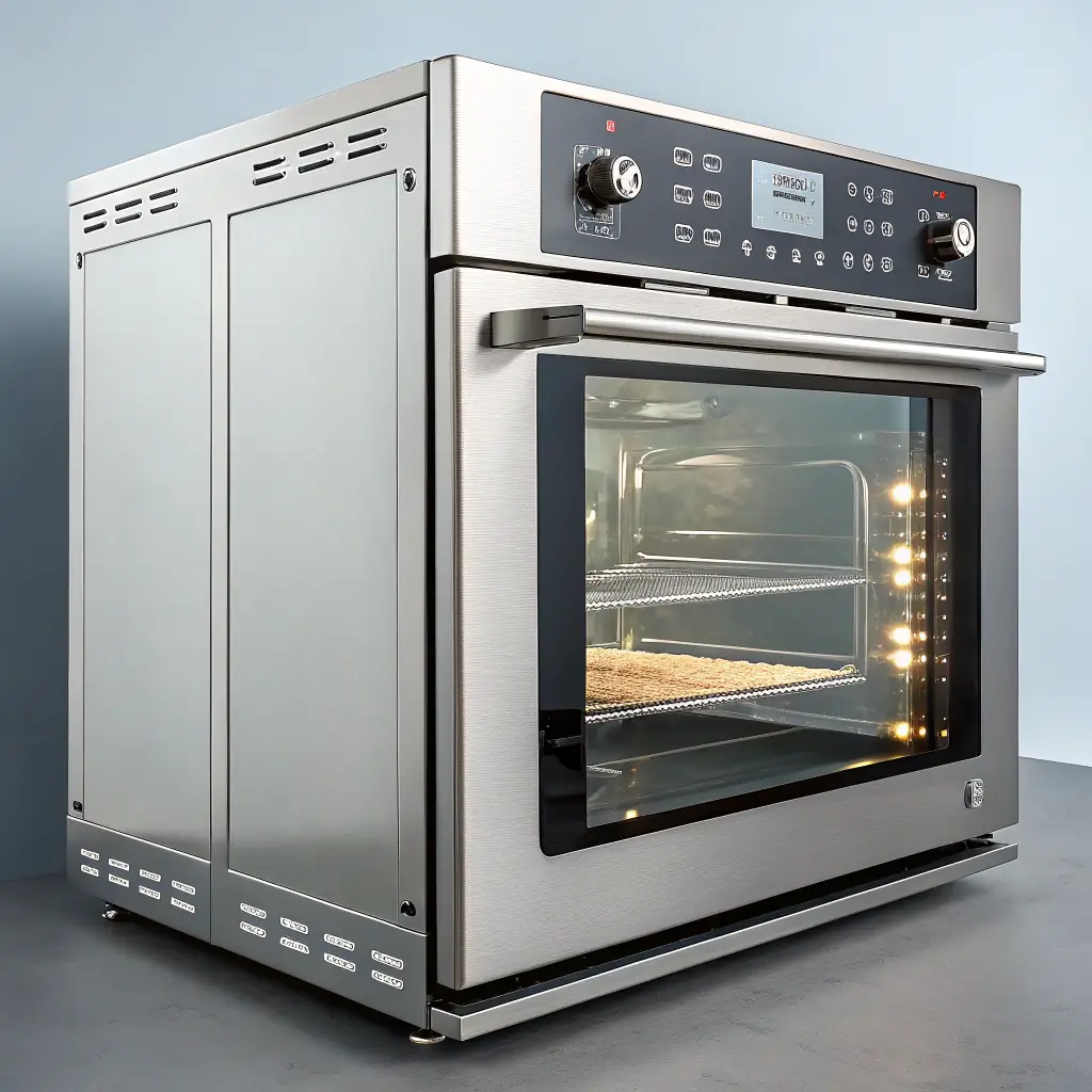 Minimalist Glass Front Oven